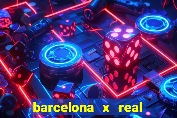 barcelona x real madrid multicanais